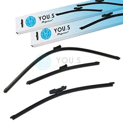 Abbildung von YOU.S SCHEIBENWISCHER SET VORNE + HINTEN 700 400 330 mm (3 Stück)