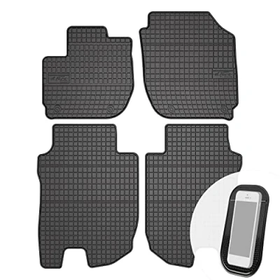 Abbildung von Gummimatten Auto Fußmatten Gummi Automatten Passgenau 4 teilig Set passend für Honda HRV ab 2015
