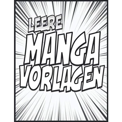 Abbildung von Leere Manga Vorlagen 100 Seiten Din A4: Geschenke für Kreativ fans Comiczeichner &amp; Comicfans Kreiere Deinen Eigenen Erwachsene, Jugendliche und Kinder Blanko Comic Buch 29