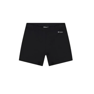 Abbildung von Champion Damen Athletic C Sport Quick Dry Small Logo Fit Shorts, Schwarz, S