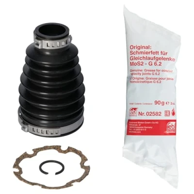 Abbildung von FEBI BILSTEIN 182120 Achsmanschette getriebeseitig, Vorderachse thermoplastische Polyester Elastomere VOLKSWAGEN: Golf 7 Schrägheck, Passat B8 Variant