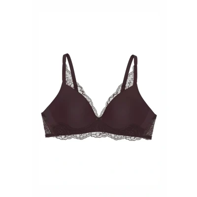 Abbildung von Triumph Damen Amourette Charm T P Bra, DEEP Burgundy, 85D