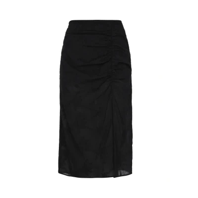 Abbildung von Dreimaster Bleistiftrock, Damen, Größe: 34, Black