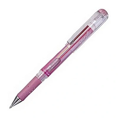 Abbildung von Pentel Geltintenroller Hybrid Gel Grip DX 0,5mm metallic pink