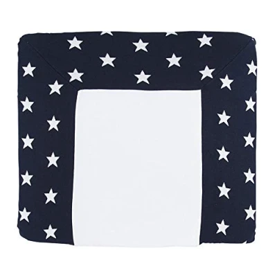 Abbildung von Baby&#039;s Only Wickelauflagenbezug Star Marine/Weiß 75x85 cm