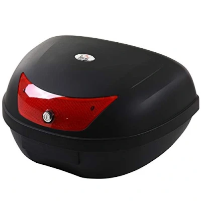Abbildung von Motorradkoffer, Roller Mofas und Quads 48 L Schwarz 59 x 43 33 cm