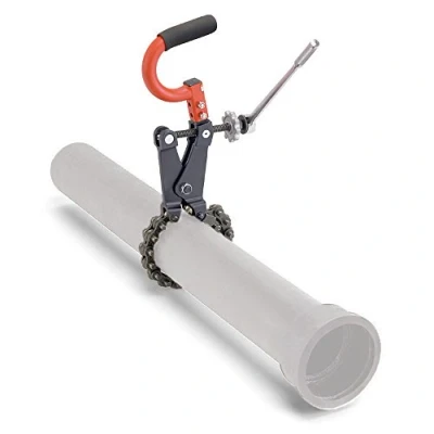 Abbildung von RIDGID 69982 Modell 226 Erdleitungsrohrabschneider für beengte Bereiche, Rohrknacker, Kettenrohrabschneider 1 1/2&quot; bis 6&quot; (40 150 mm)