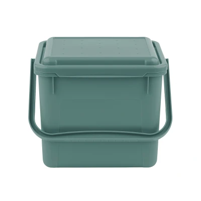Abbildung von Rotho Komposter Komposteimer Bio 5 L misletoe green