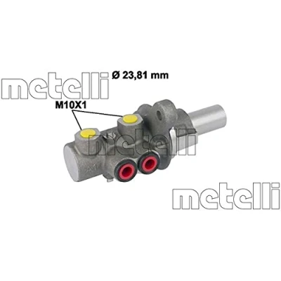 Abbildung von METELLI 05 0778 Hauptbremszylinder 23,81mm Aluminium