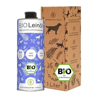 Abbildung von Wolfsbacher Natur Bio Leinöl 1 l