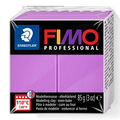 Abbildung von 4 x Staedtler Modelliermasse Fimo Professional lavendel 85g