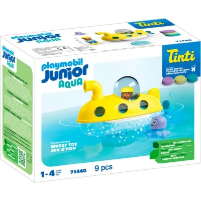 Abbildung von Playmobil® Konstruktions Spielset Buntes U Boot (71440), JUNIOR AQUA &amp; Tinti, (9 St), Made in Europe
