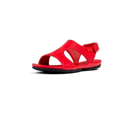 Abbildung von Camper Right NINA Riemensandalette, Damen, Größe: 38, Hellrot Schuhe