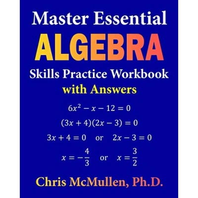 Abbildung von Master Essential Algebra Skills Practice Workbook with Answers: Improve Your Math Fluency