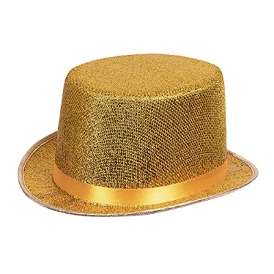 Abbildung von Boland Kostüm Glitzer Partyhut gold, Mit Glitzer, Glanz und Glamour: der passende Hut für jede Feier!
