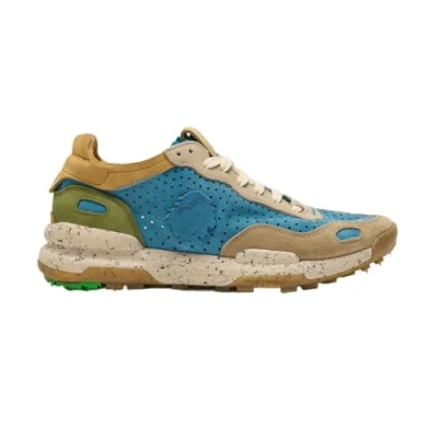 Abbildung von Satorisan Casual Sneaker Herren und Damen Chacrona Laser Premium Vintage Sportschuhe Bequem, Nachhaltig Dauerhaft Farbe Summer Navy Größe 41
