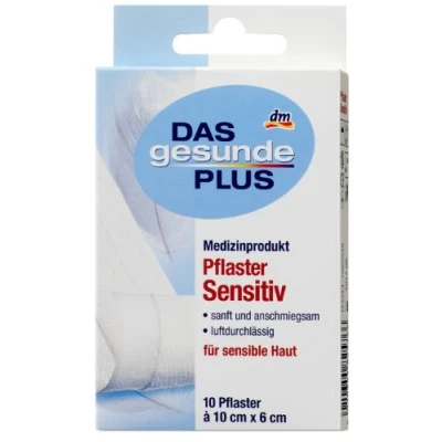 Abbildung von Das gesunde Plus Pflaster Sensitiv, 2er Pack (2 x 10 Stck)