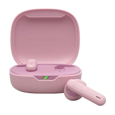 Abbildung von JBL Wave Flex 2, Kabellose Bluetooth In Ear Kopfhörer mit 40 h Wiedergabezeit, Pure Bass Sound, Smart Ambient Technologie, IP54 Wasser und staubgeschützt, Multipoint Verbindung, Pink