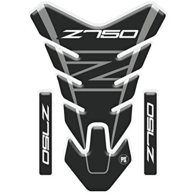 Abbildung von Paraserbatoio.it Tankpad aus Kunstharz, selbstklebend, 3D Effekt, für Motorrad, kompatibel mit Kawasaki Z750 v2.jpg