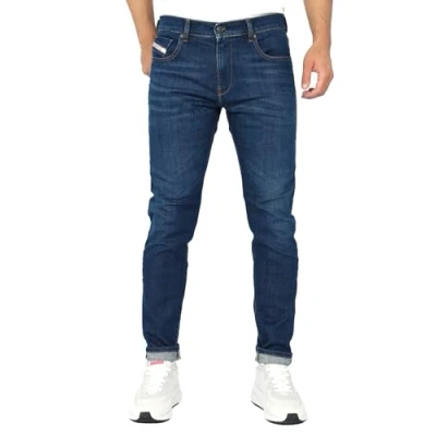 Abbildung von Diesel Slim fit Jeans Stretch Hose 2019 D Strukt R9D45 Länge:30