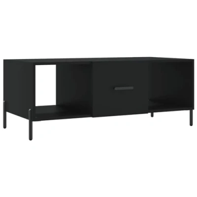 Abbildung von vidaXL Couchtisch Schwarz 102x50x40 cm Holzwerkstoff (1 St)