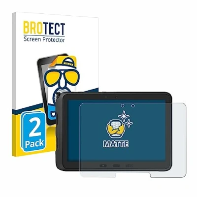 Abbildung von BROTECT Entspiegelungs Schutzfolie für Samsung Galaxy Tab Active Pro (2 Stück) Matte Displayschutz Folie, Anti Reflex, Fingerprint