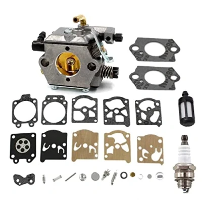 Abbildung von HURI Vergaser mit Reparatursatz Kit für Stihl 024 024AV 026 MS260 MS240 Walbro WT 194