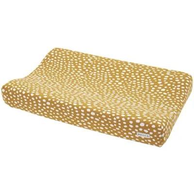 Abbildung von Meyco Baby Wickelauflagenbezug Cheetah Honey Gold 50x70cm Einzelpackung