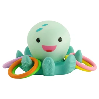 Abbildung von Jouet de bain Infantino Pieuvre Lumineuse Avec anneaux