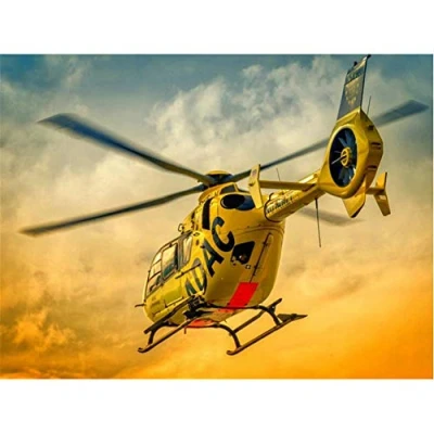 Abbildung von 5D DIY Diamant Malerei Kits Hubschrauber Full Strass Crystal Erwachsen Kreuzstich Stickerei Diamond Painting Mosaik Bilder Wohnzimmer Schlafzimmer Home Wall Dekoration Handwerk 50x70cm/20x28in B6311