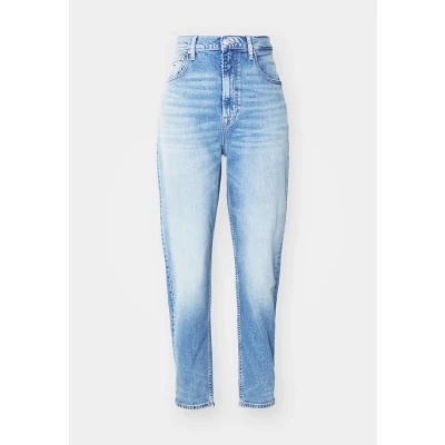 Abbildung von Tommy Jeans MOM Relaxed Fit, Damen, Größe: 33x30, Denim light