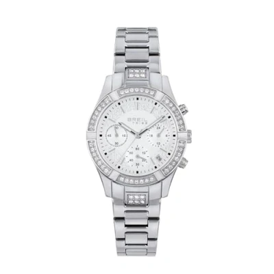 Abbildung von Breil CEST CHIC Chronograph silvercoloured, Damen, Größe: One Size, Silver coloured