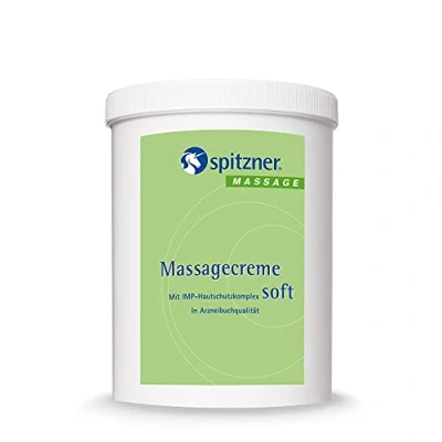 Abbildung von Spitzner Massageöl Massagecreme Soft 1 Liter (1000 ml) mit IMP Hautschutzkomplex