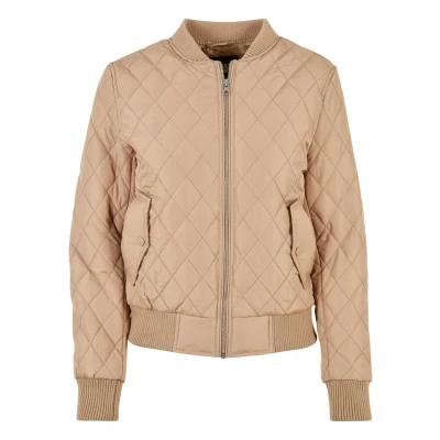 Abbildung von Urban Classics Bomberjacke, Damen, Größe: 3XL, Unionbeige