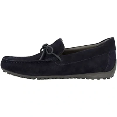 Abbildung von Geox UOMO Snake Mokassin, Herren, Größe: 43, Navy Schuhe