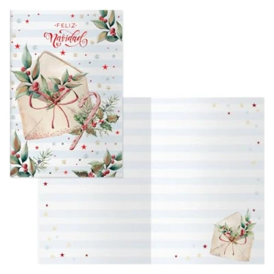 Abbildung von DOHE Weihnachtskarten, 6 Stück, Größe: 11,5 x 17 cm (geschlossen), inklusive Umschlag zur Aufbewahrung der Karte, Modell