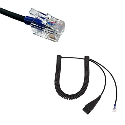 Abbildung von GEQUDIO RJ Kabel einzeln kompatibel mit Cisco Telefon
