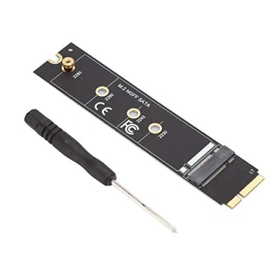 Abbildung von DEWIN M.2 NVME SSD Konvertieradapter, Adapter Card SATA für MacBook Air (2013 2017 Jahr) A1465 A1466 und Mac Pro (Ende 2013 2015