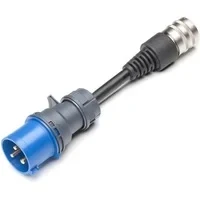 Abbildung von Juice Booster Adapter Industriestecker CEE 32A/230V Blau 7.4kW mit automatischer Adaptererkennung
