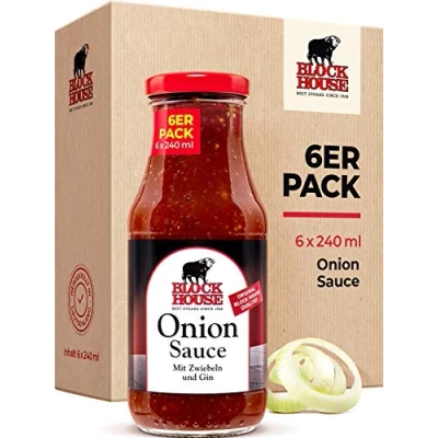 Abbildung von Block House Special Onion Sauce 6x 240ml in Restaurantqualität
