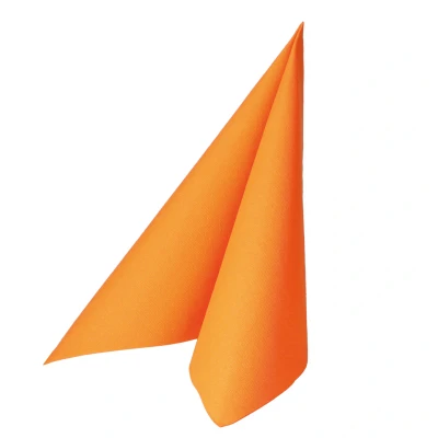 Abbildung von 360x Duni Serviettes Dunisoft Airlaid Sun Orange 40cm