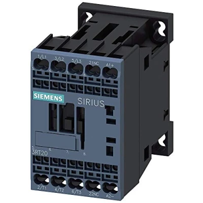 Abbildung von Leistungsschütz, AC 3 12 A, 5,5 kW / 400 V 1 Ö, DC