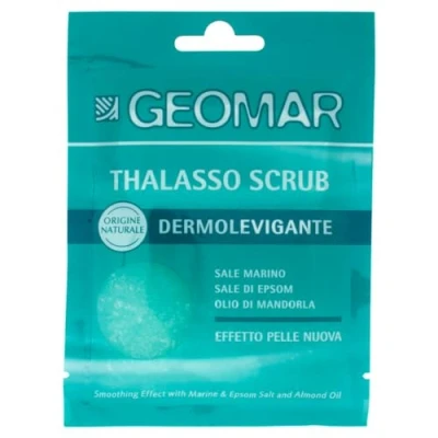 Abbildung von GEOMAR Dermolevigante Thalasso Peeling, Effekt wie neue Haut, Mit Meersalz, Epsom Salz, Mandelöl, Made in Italy, 85 g
