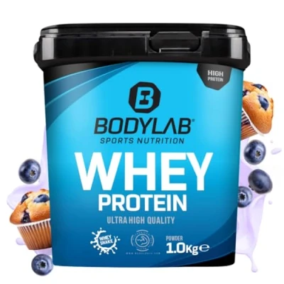 Abbildung von Bodylab24 Whey Protein Pulver, Blaubeer Muffin