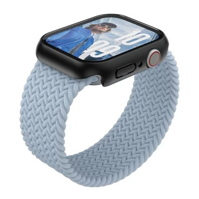 Abbildung von PanzerGlass® Displayschutz Snappie Full Body Slim Schwarz für Apple Watch 45mm