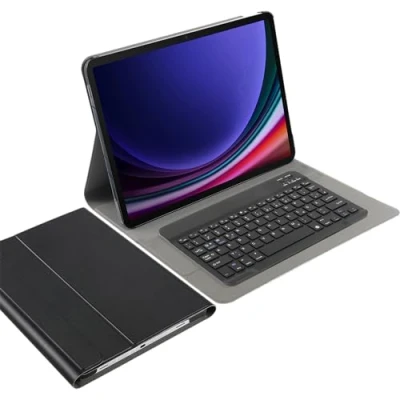 Abbildung von Cazy Tastatur Hülle Kompatibel mit Samsung Galaxy Tab S10+ / S9+ S9 FE+ Schutz Etui magnetisch Abnehmbarer Layout: Qwertz
