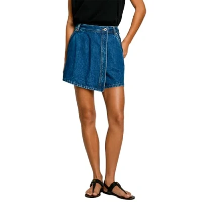 Abbildung von Pepe Jeans Regular Wickelrock, Damen, Größe: 34, Denim