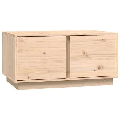 Abbildung von vidaXL Couchtisch 80x50x40 cm Massivholz Kiefer (1 St)