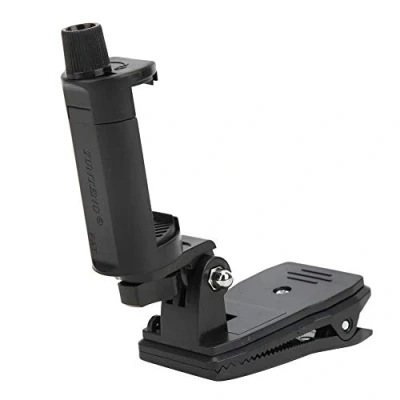 Abbildung von Topiky Rucksack Klemme Halterung, 360 Drehung Schultasche Gurt/Schreibtisch Clip 5 10 cm breit Handy Telefonklemme für xiaoyi Action Camera