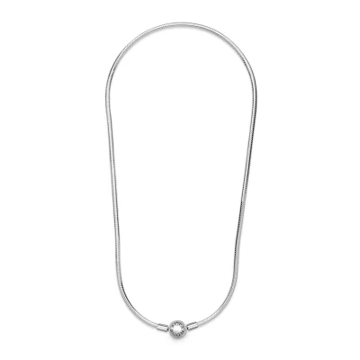 Abbildung von Pandora Snake Halskette, Damen, Größe: 42, Sterling silver